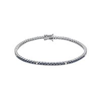 Bracciale Comete Uomo Tennis in Argento Zircone